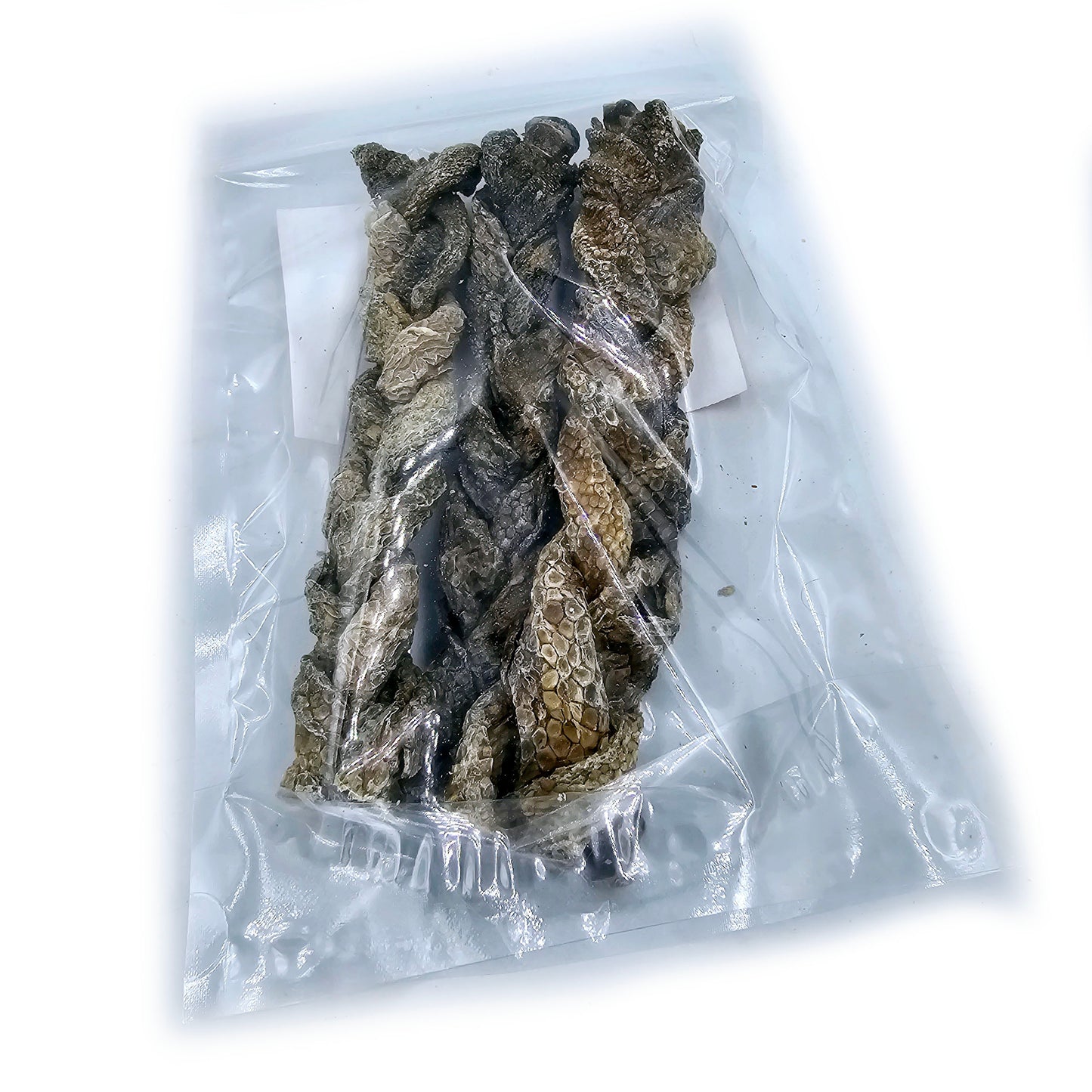Braided Ostrich Skin- Big Little Paws Singapore Dog Treats