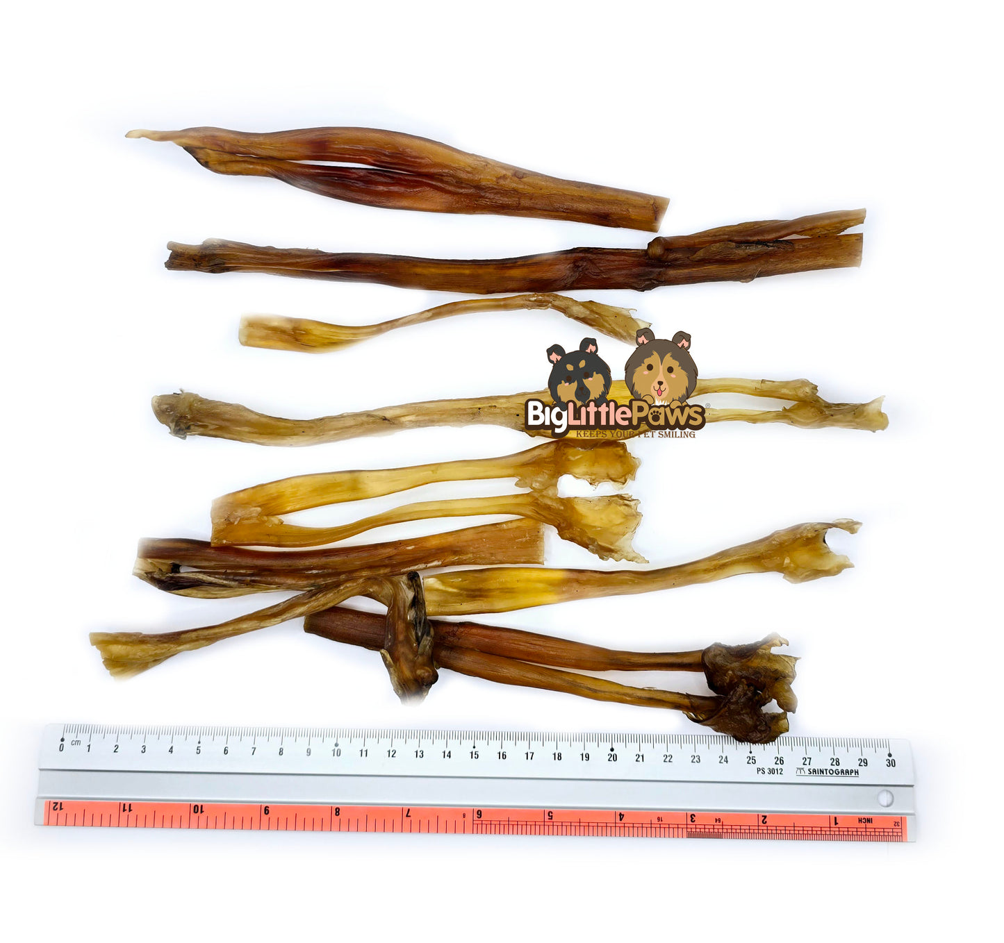 Dried Beef Tendons- Big Little Paws Singapore Dog Treats