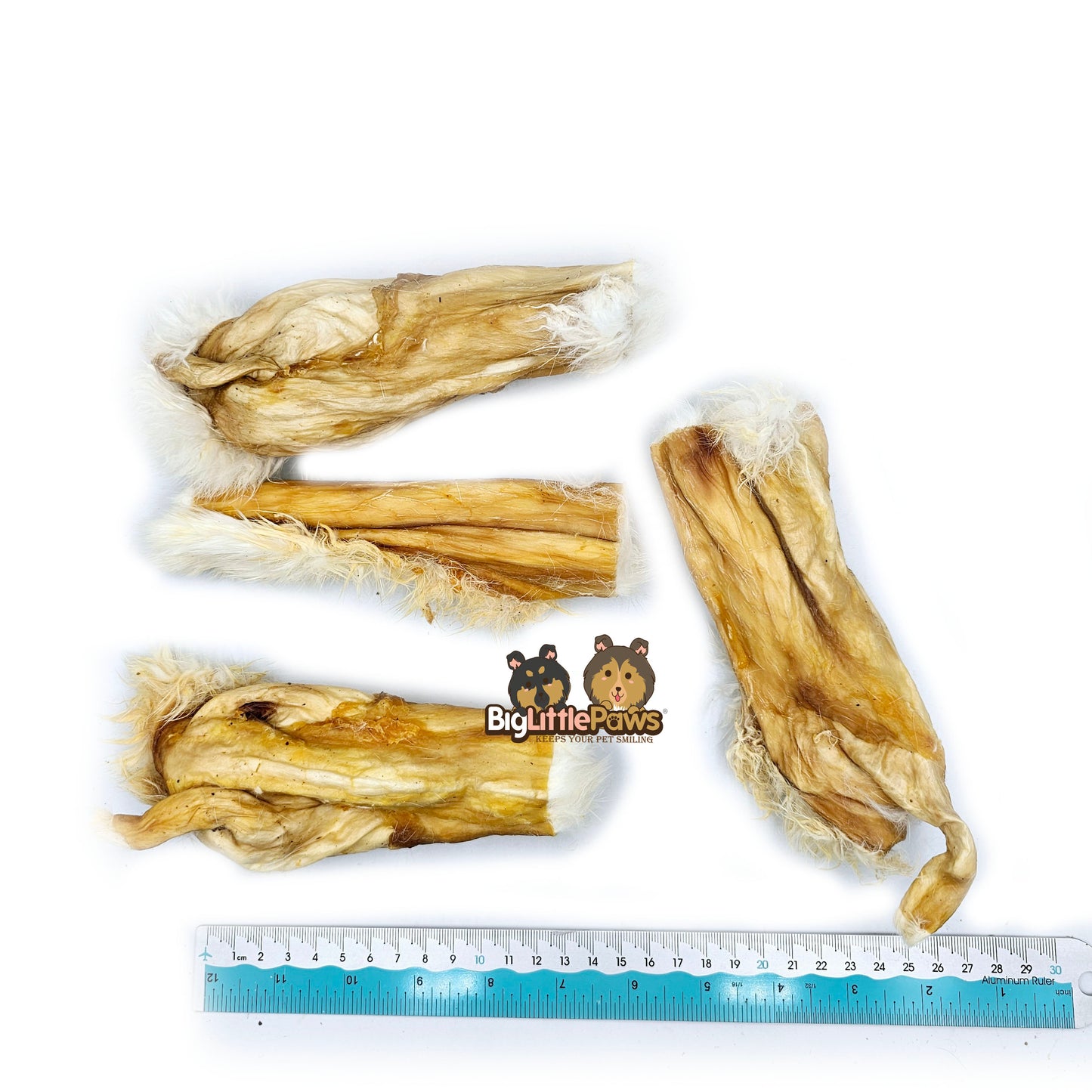 Hairy Rabbit Skins- Big Little Paws Singapore Dog Treats