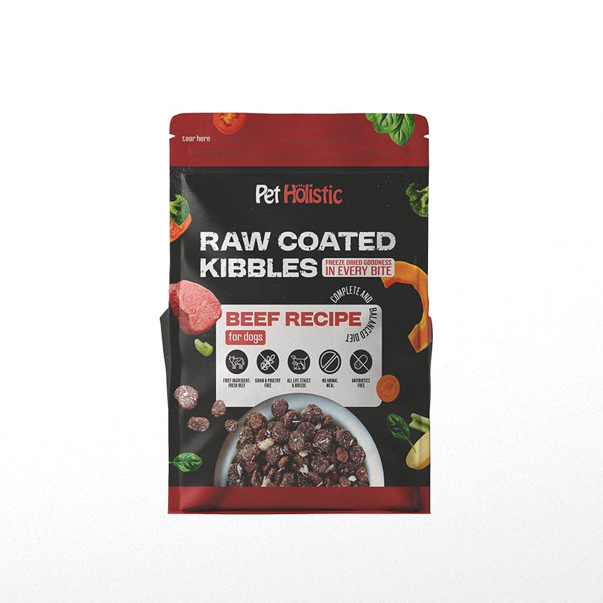 Raw Coated Kibbles- Pet Holistic Dog Food