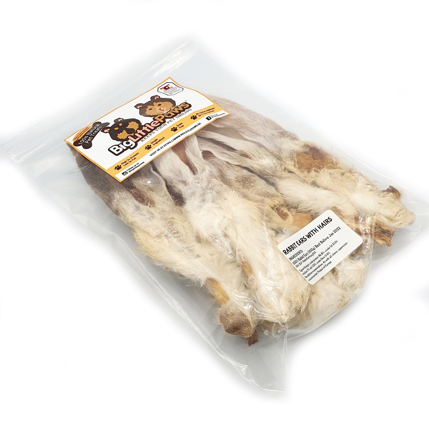 Rabbit Ear Dog Treats