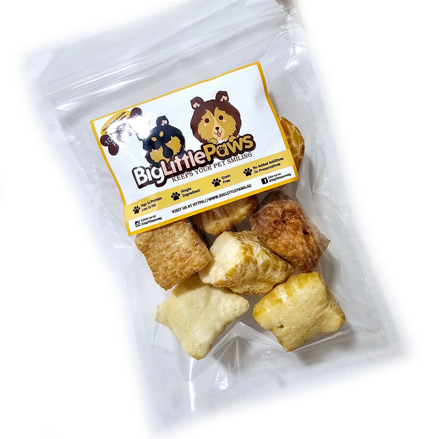 Yak Cheese Puffs (Big Little Paws Singapore Dog Treats)