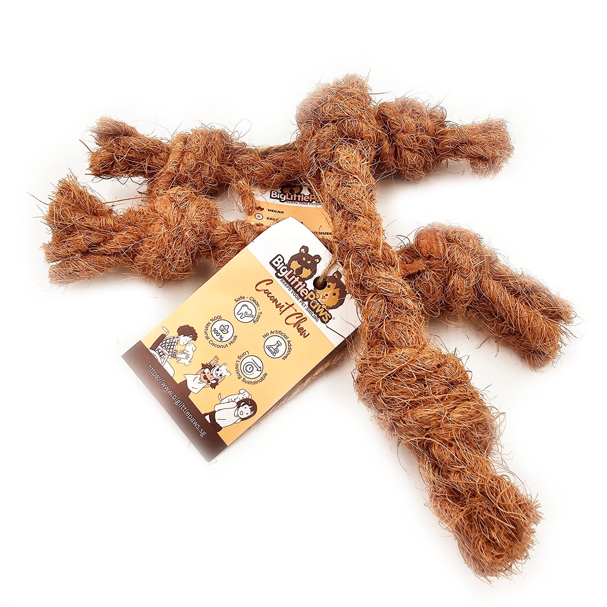 Coconut Chew Rope (Big Little Paws Singapore)