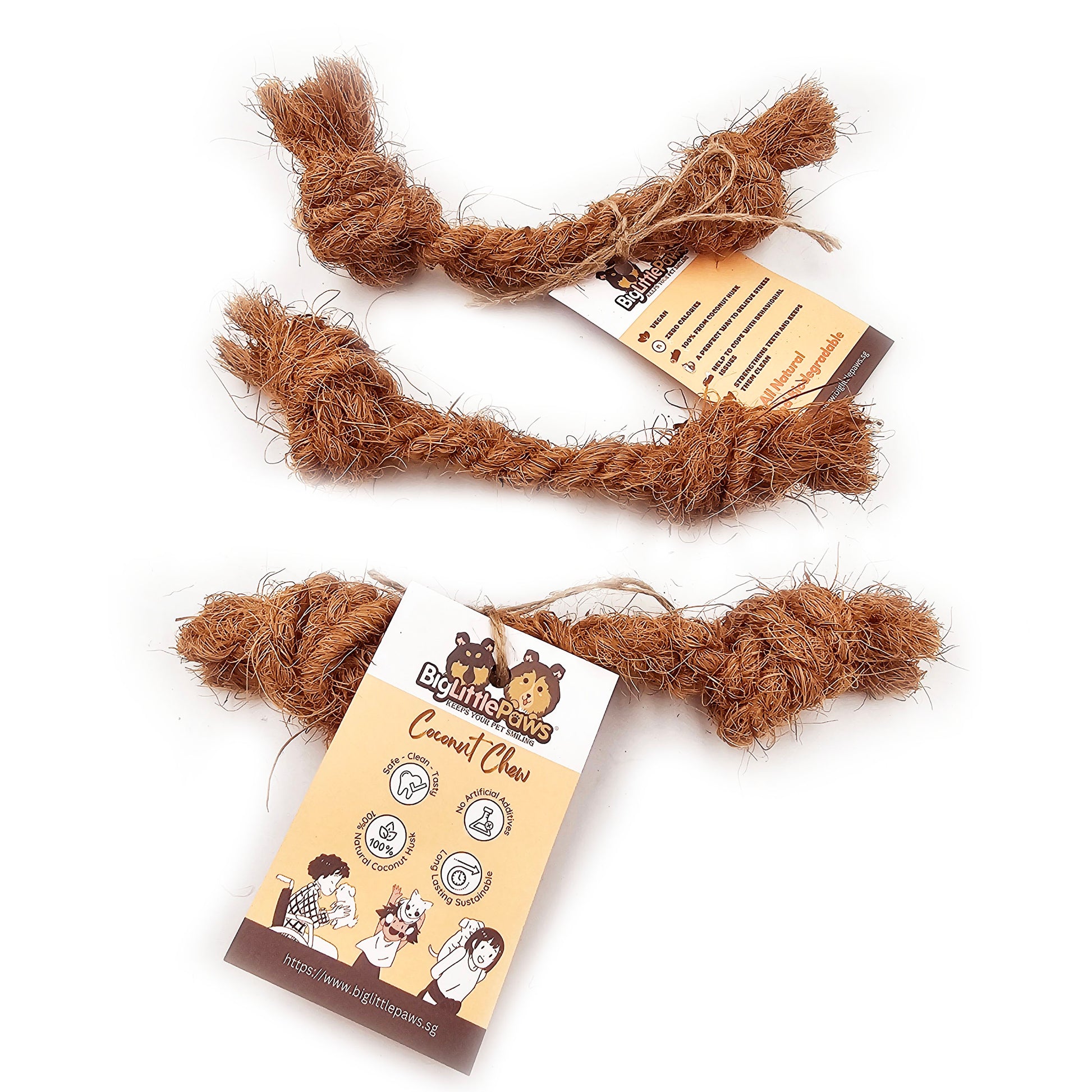Coconut Chew Rope (Big Little Paws Singapore)