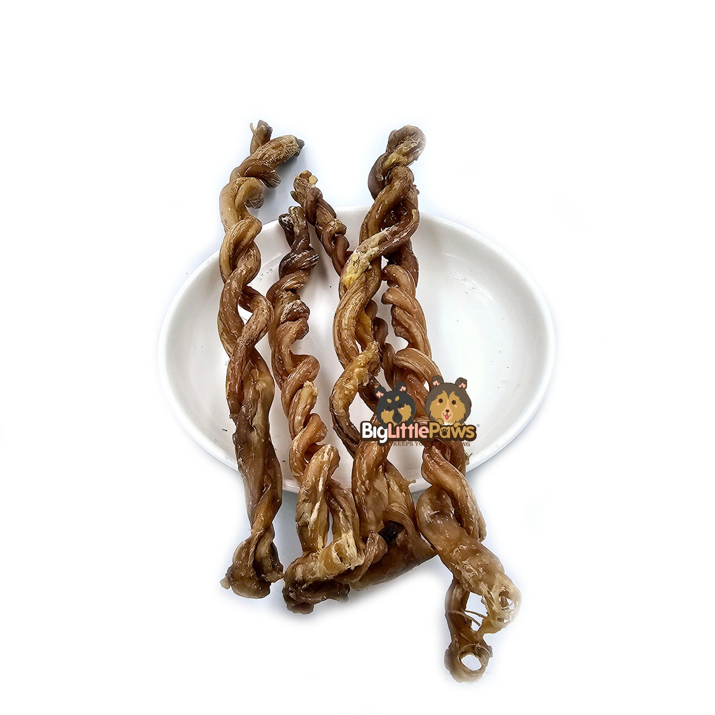 Lamb Pizzle Twist- Big Little Paws Singapore Dog Chew