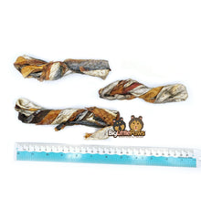 Load image into Gallery viewer, Mackerel Skin Twist- Big Little Paws Singapore Dog Treats
