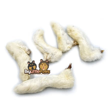 Load image into Gallery viewer, Rabbit Feet with Hair dog treats (Big Little Paws Singapore)
