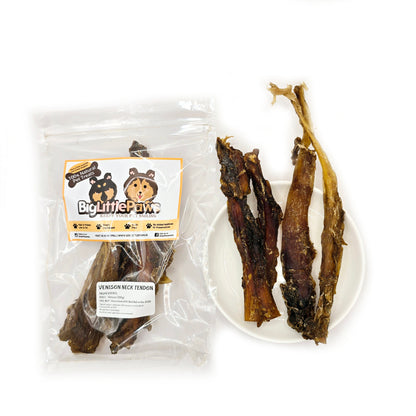 Venison Neck Tendon (Big Little Paws Singapore Dog Treats)