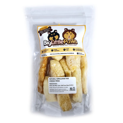 Yak Cheese Fries (Big Little Paws Singapore Dog Treats)