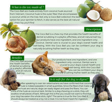 Load image into Gallery viewer, Coconut Ball (Big Little Paws Singapore)
