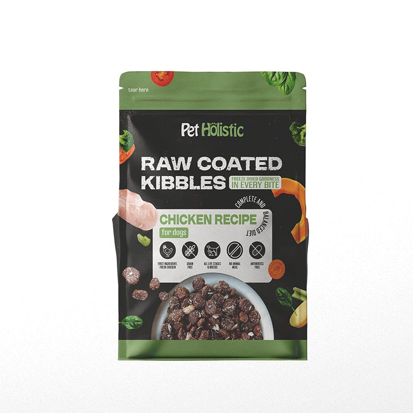Raw Coated Kibbles- Pet Holistic Dog Food