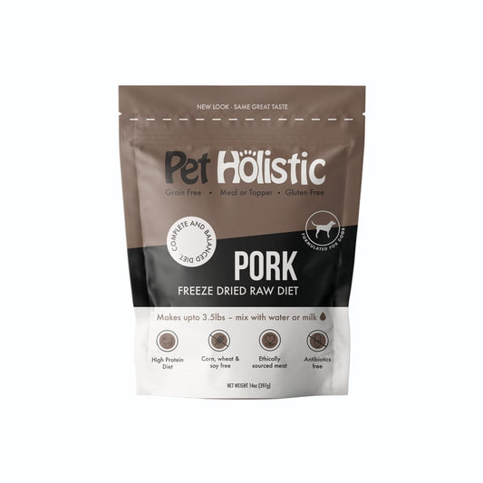 Pet Holistic Freeze Dried Raw Diet Pork Patties 11.5oz