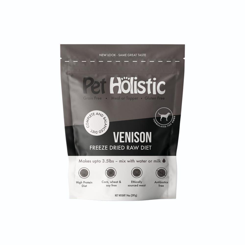 Freeze Dried Raw Diet-Vension (Pet Holistic)