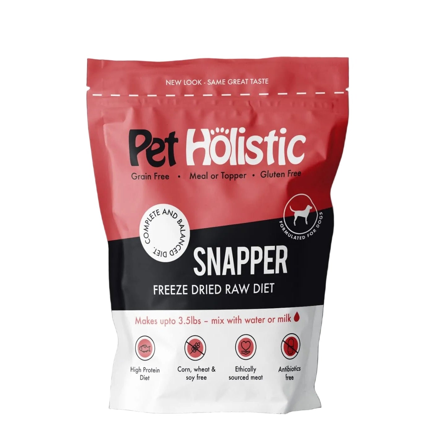 Freeze Dried Raw Diet-Snapper (Pet Holistic)
