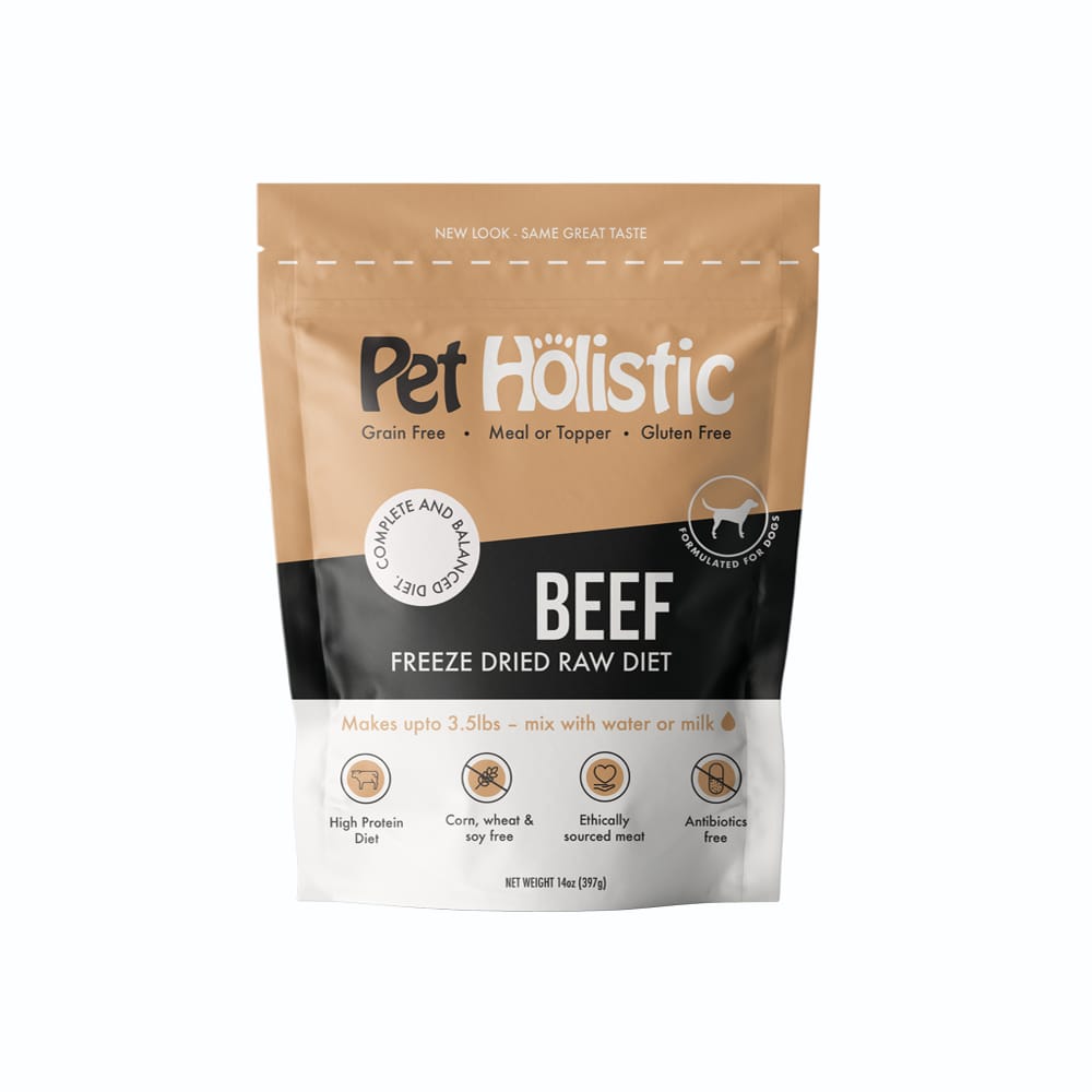 Freeze Dried Raw Diet-Beef (Pet Holistic)