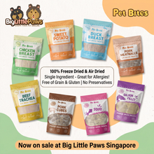 Load image into Gallery viewer, Pet Bites Freeze Dried Treats for Dogs &amp; Cats
