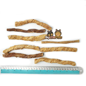 Beef Bladder Twist Dog Treats