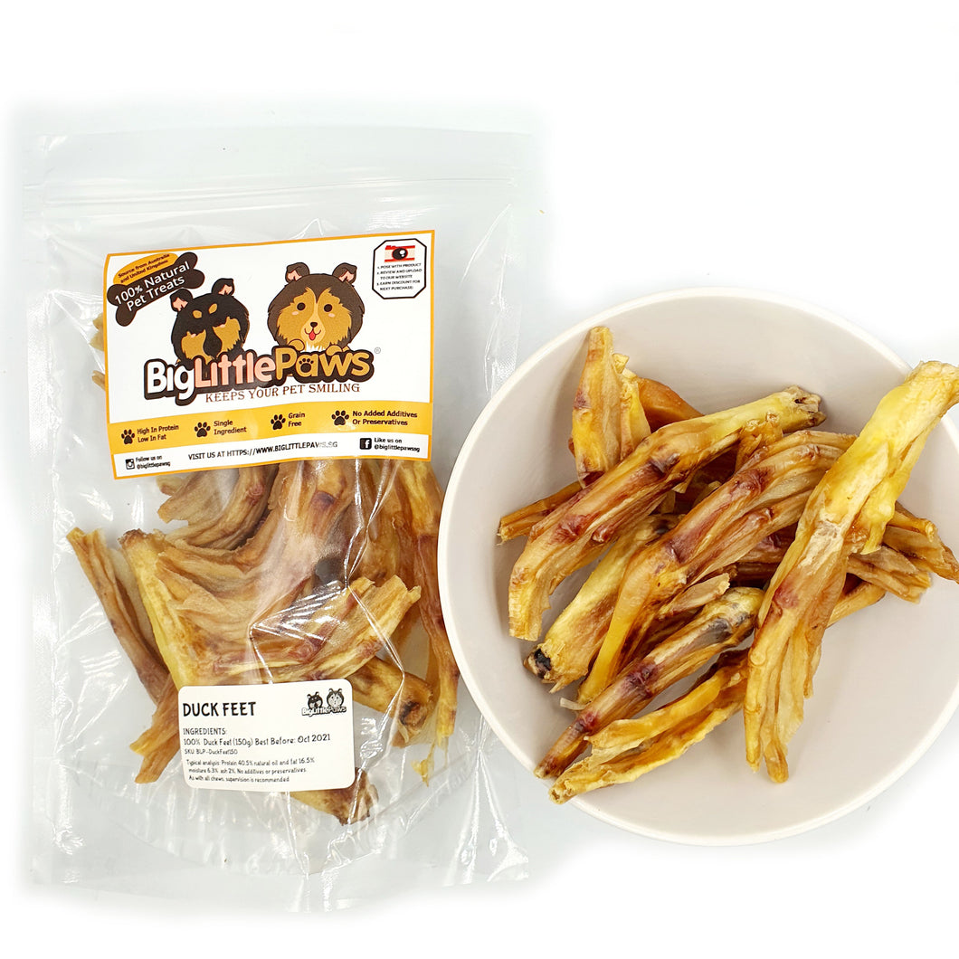 Duck Feet Dog Treats