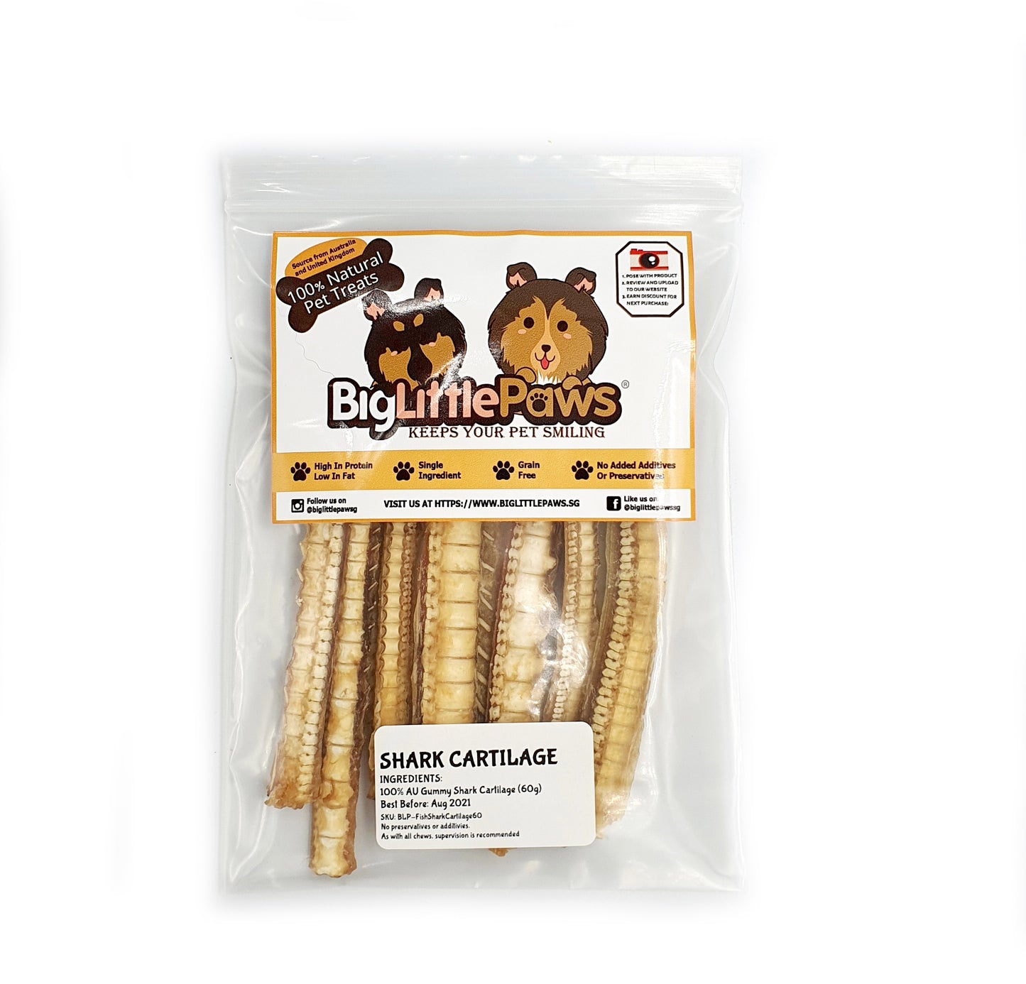 Shark Cartilage Dog Treats