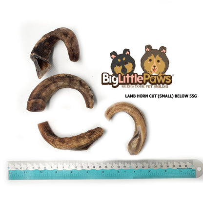 Lamb Horns Cut Dog  Chew