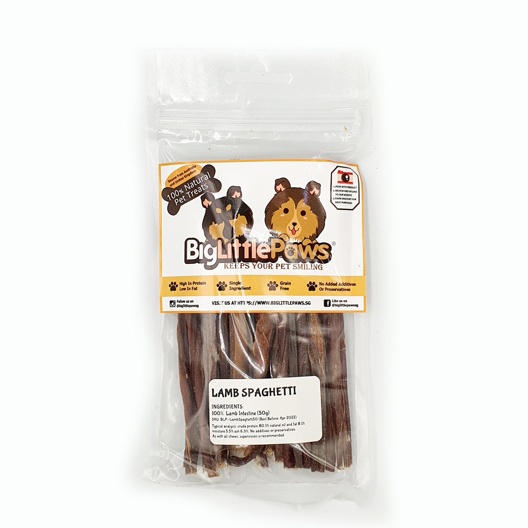 Lamb Spaghetti Dog Treats