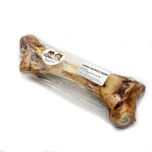 Large Ostrich Bone Dog Chew/ Dog Treats