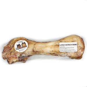 Large Ostrich Bone Dog Chew/ Dog Treats