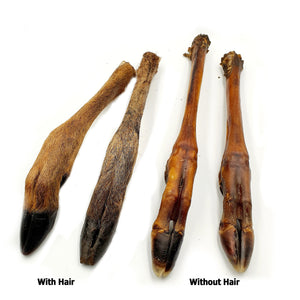 Natural Roe Deer Leg with Hair Dog Treats