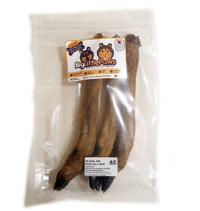 Natural Roe Deer Leg with Hair Dog Treats