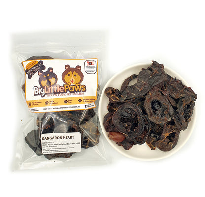 Kangaroo Heart Dog Treats