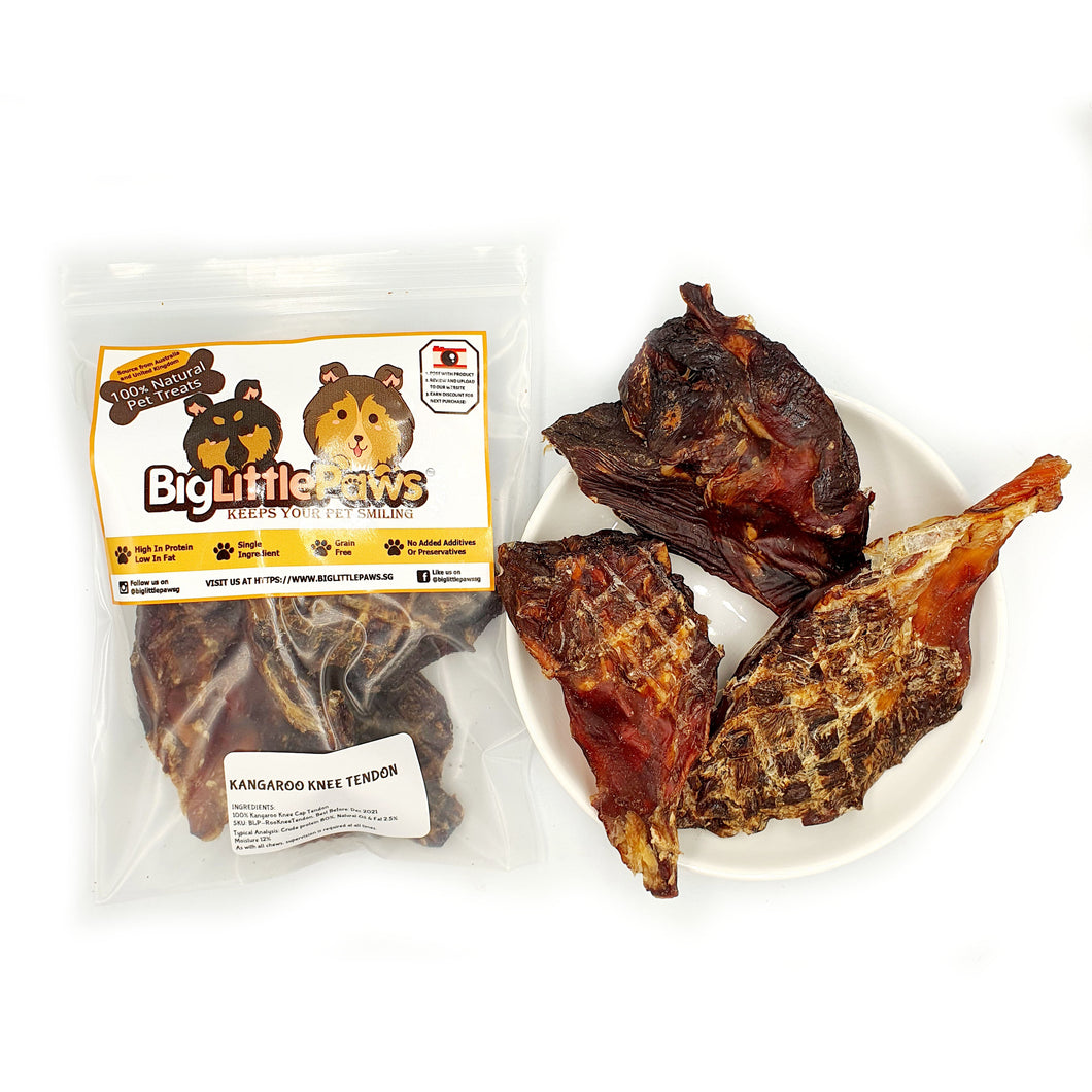 Kangaroo Knee Tendon Dog Treats