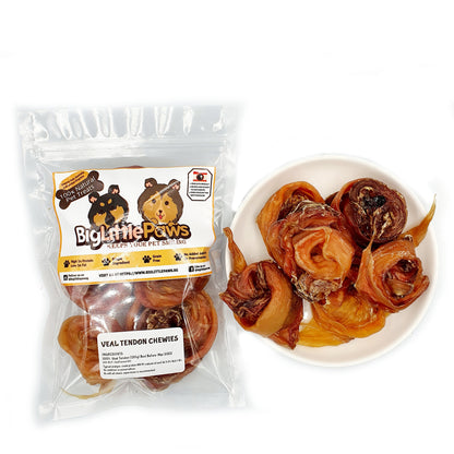 Veal Tendon Chewies Dog Treats