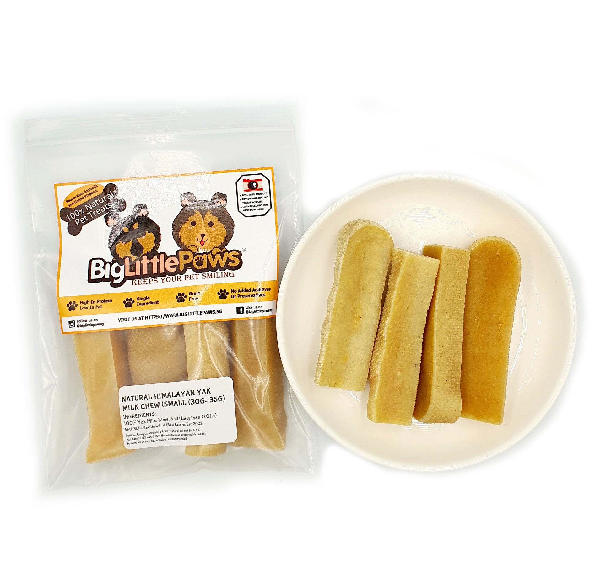 Yak Milk Dog Chew/ Dog Treats