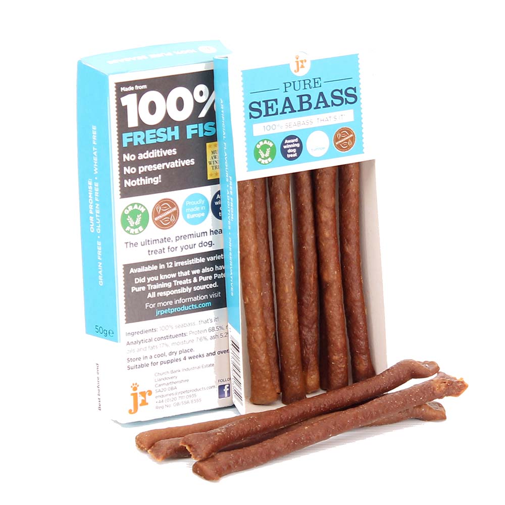 Pure Seabass Sticks Dog Treats